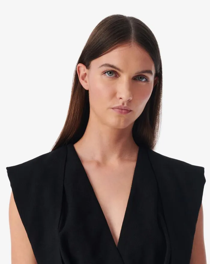 Tops and Shirts Women IRO MAELA CROPPED VNECK TOP