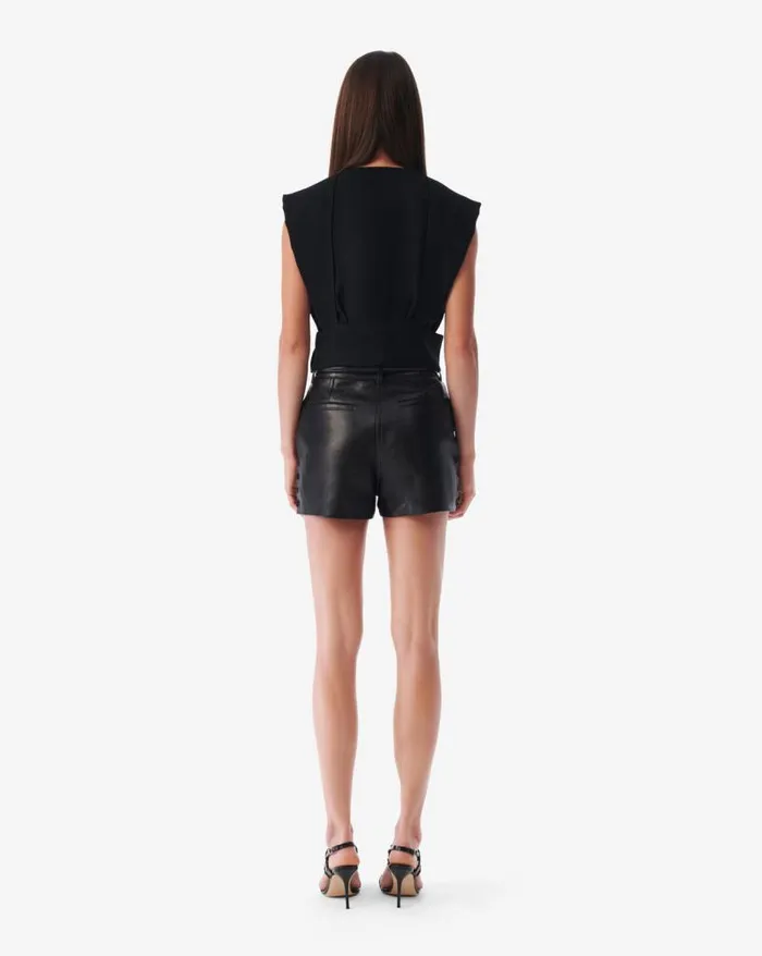 Tops and Shirts Women IRO MAELA CROPPED VNECK TOP