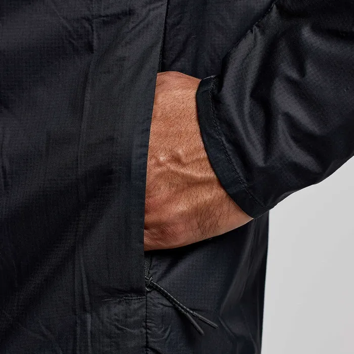 Tops Peregrine Packaway Jacket Black 8211 Saucony Men