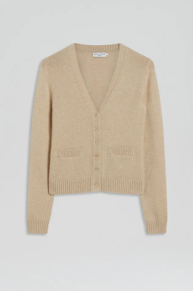 Tops Scanlan Theodore Women CASHMERE V WHEAT
