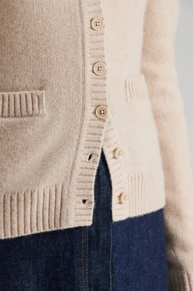 Tops Scanlan Theodore Women CASHMERE V WHEAT