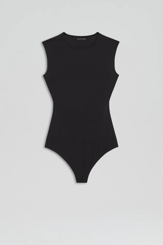 Tops Scanlan Theodore Women SLEEVELESS BODYSUIT BLACK