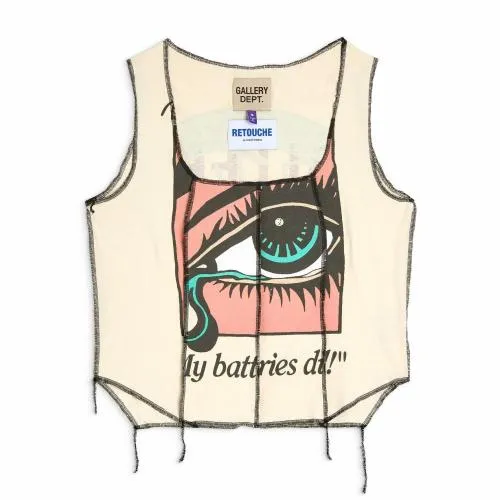 Tops WomenMen Gallery Dept RETOUCHE DONNA WOMEN039S TANK Cream