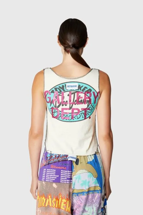 Tops WomenMen Gallery Dept RETOUCHE DONNA WOMEN039S TANK Cream