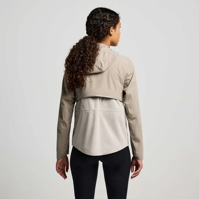 Tops Women Saucony Hurricane Waterproof Jacket Ridge