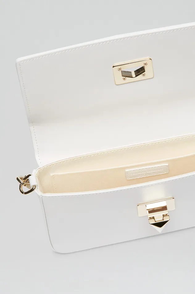 TRIANGLE SLIM BAG CREMA Women Bags Scanlan Theodore