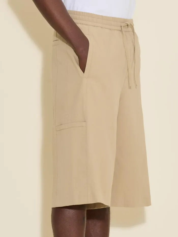 Trousers and Shorts Men Holzweiler Tevy Ripstop Cargo Shorts Beige