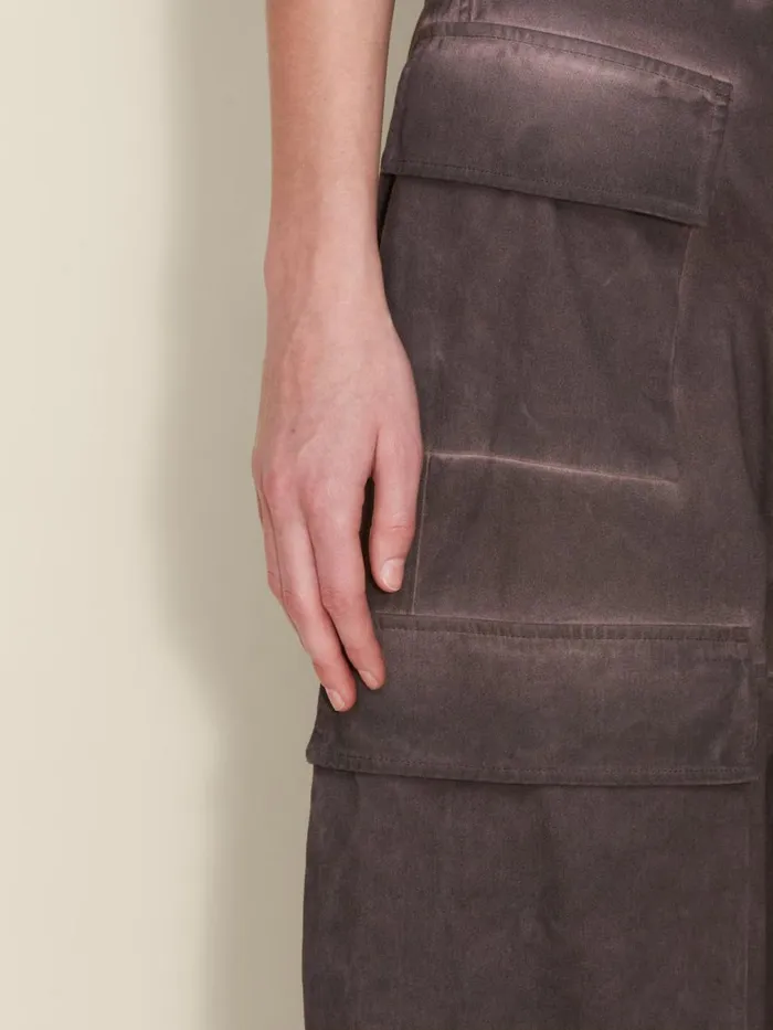 Trousers and Shorts Women Holzweiler Night Worker Trousers Brown Mix