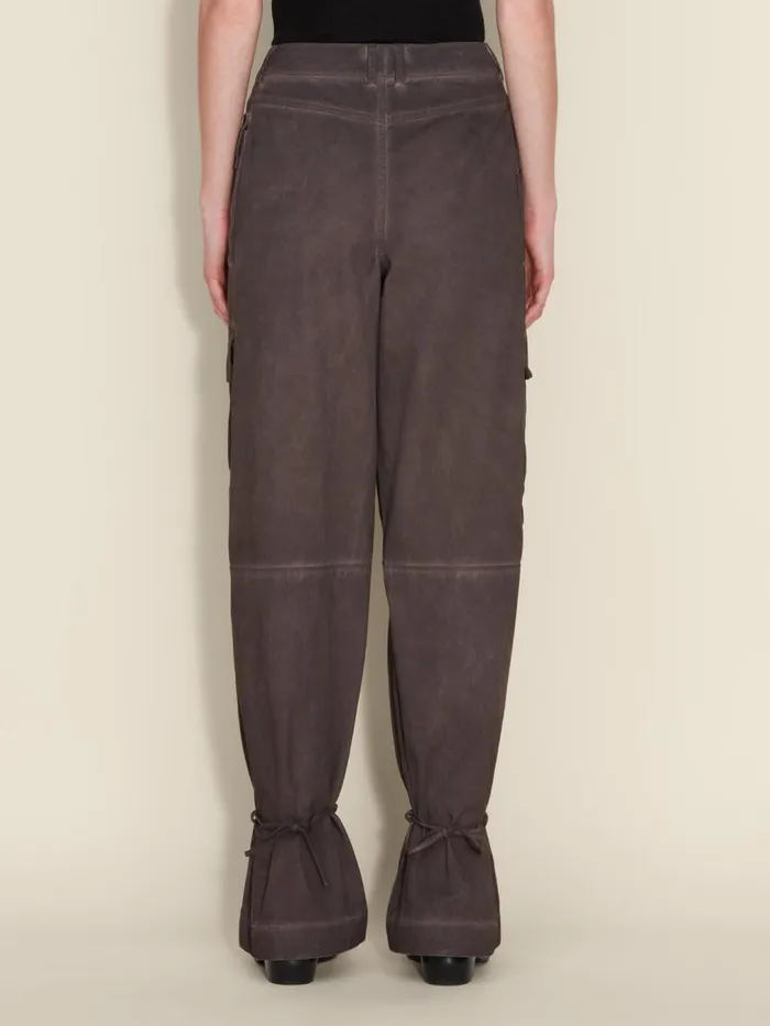 Trousers and Shorts Women Holzweiler Night Worker Trousers Brown Mix
