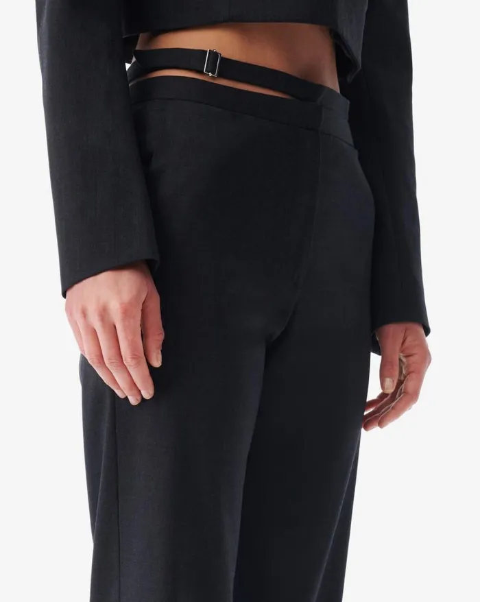 Trousers Women IRO MAGGIE CUTOUT SUIT PANTS