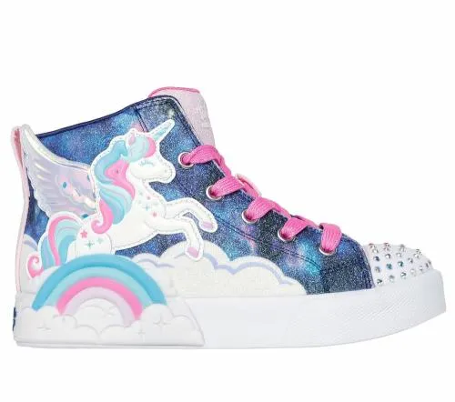 Twinkle Magic Navy Multi Kids SKECHERS Kids UK Sizes 9525