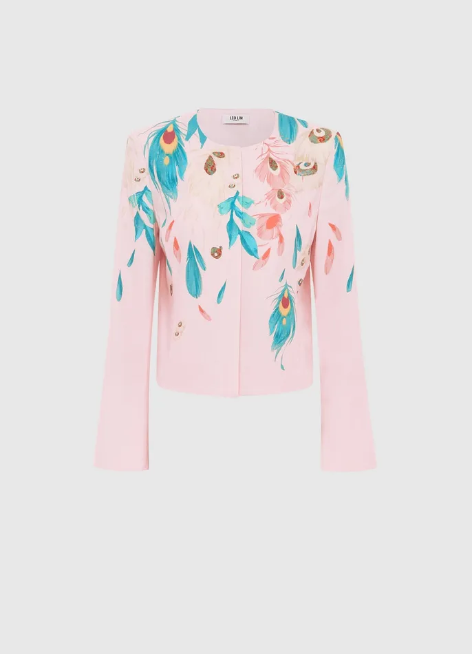 Two Piece Sets Ramona Jacket 8211 Euphoria Print 8211 LEO LIN Women