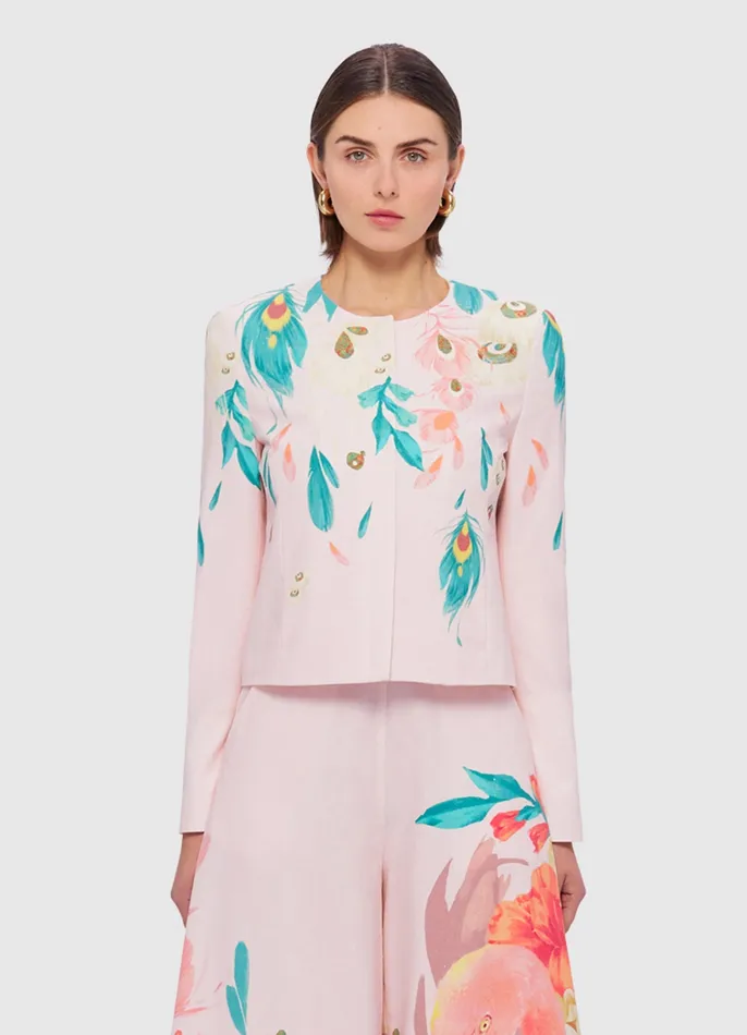 Two Piece Sets Ramona Jacket 8211 Euphoria Print 8211 LEO LIN Women