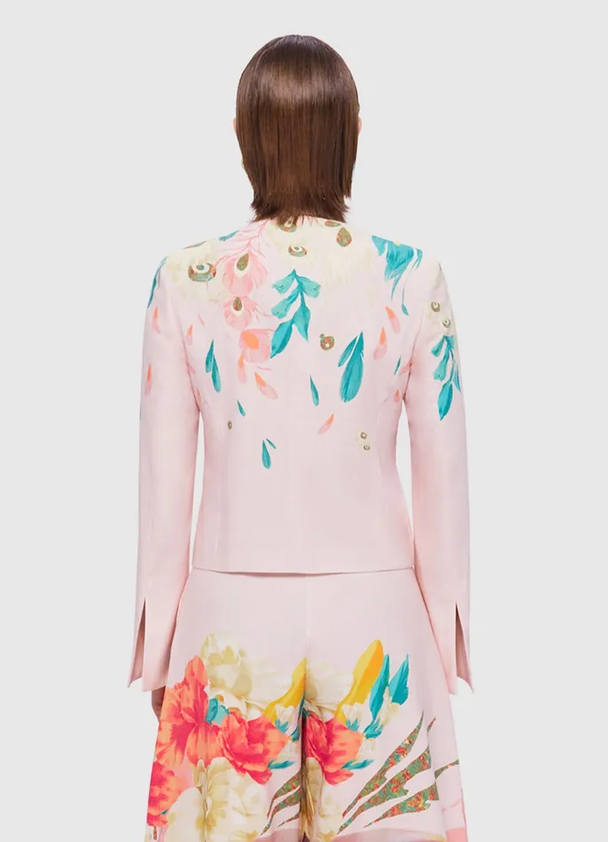 Two Piece Sets Ramona Jacket 8211 Euphoria Print 8211 LEO LIN Women