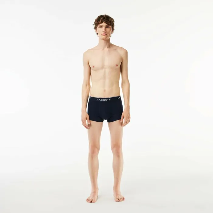 Underwear and Socks Men Lacoste Men039s 3Pack Trunks Blue White Navy Blue Piy Underwear and Socks Men Lacoste Men039s 3Pack Trunks Blue White Navy Blue Piy