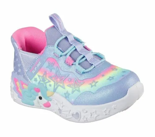 Unicorn Charmer 8211 Lil Starlite Lavender Multi Kids SKECHERS Toddlers UK Sizes 49