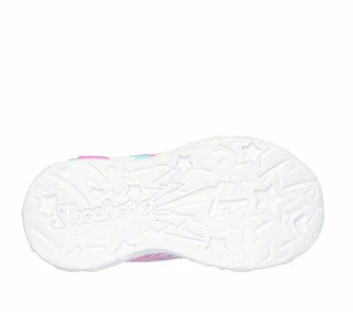 Unicorn Charmer 8211 Lil Stellar Pink Turquoise Kids SKECHERS Toddlers UK Sizes 49
