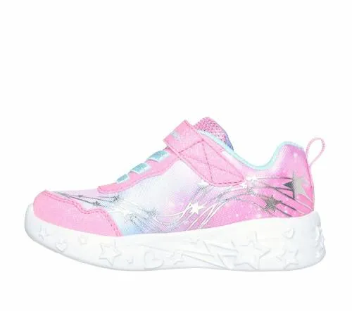 Unicorn Charmer 8211 Lil Stellar Pink Turquoise Kids SKECHERS Toddlers UK Sizes 49