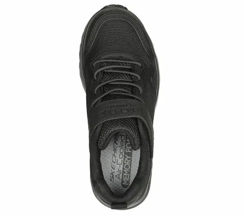 Uno Lite 8211 Worlo Black Kids SKECHERS Kids UK Sizes 9525