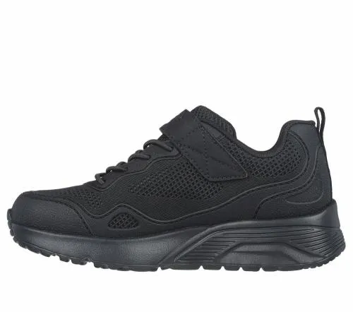Uno Lite 8211 Worlo Black Kids SKECHERS Kids UK Sizes 9525