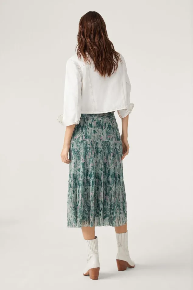 VolyMidi Skirt Clothing Baandsh Skirts and Shorts