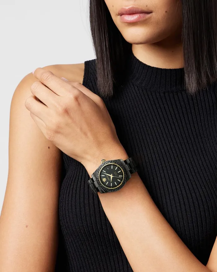 Watches Women Versace Dv One Automatic Watch Black