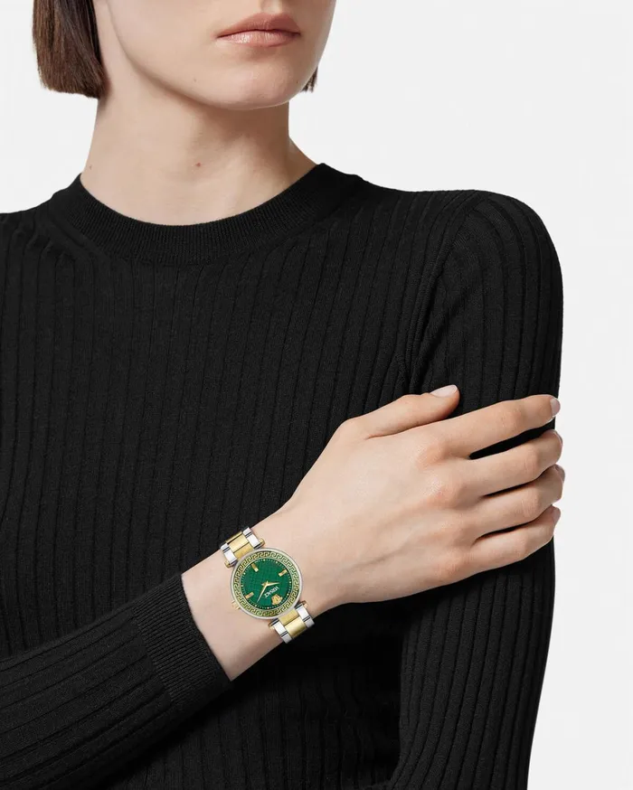 Watches Women Versace Reve Watch Greengold