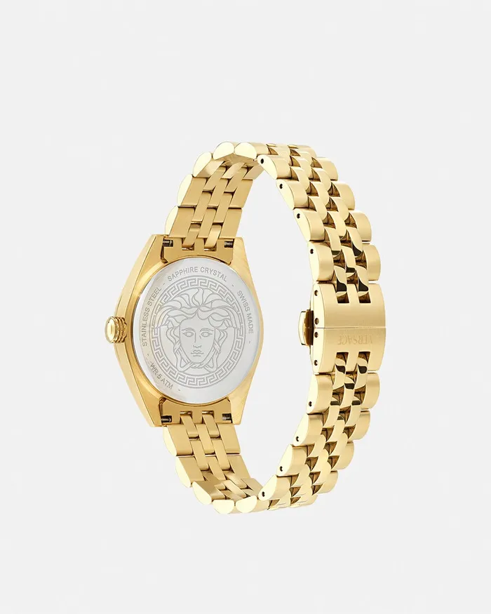 Watches Women Versace VCode Lady Watch Blackgold