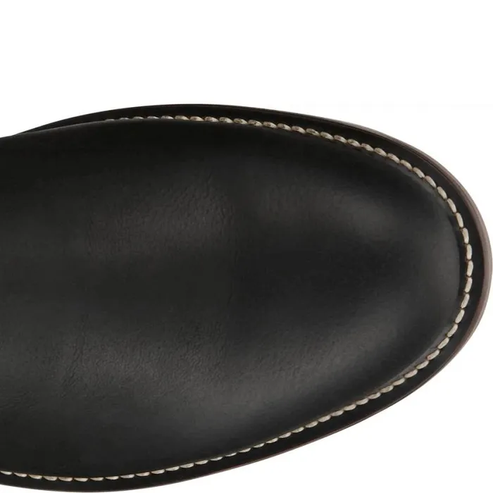 Western Men Justin Boots Braswell 10034 Roper Black