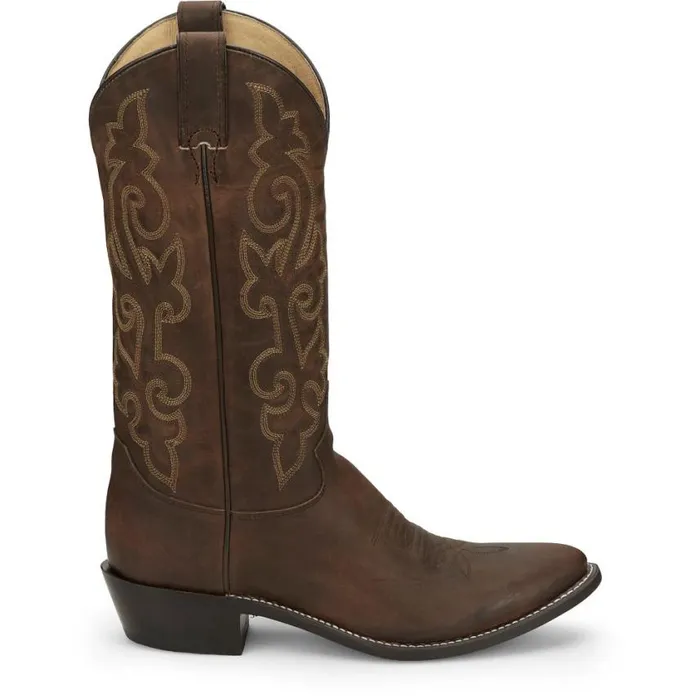 Western Men Justin Boots Buck 13034 Western Boot Bay Apache 040brown041