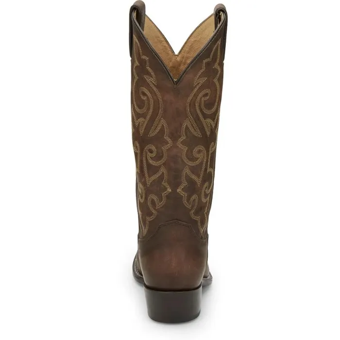 Western Men Justin Boots Buck 13034 Western Boot Bay Apache 040brown041