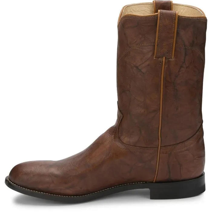 Western Men Justin Boots Jackson 10034 Roper Boot Chestnut 040brown041