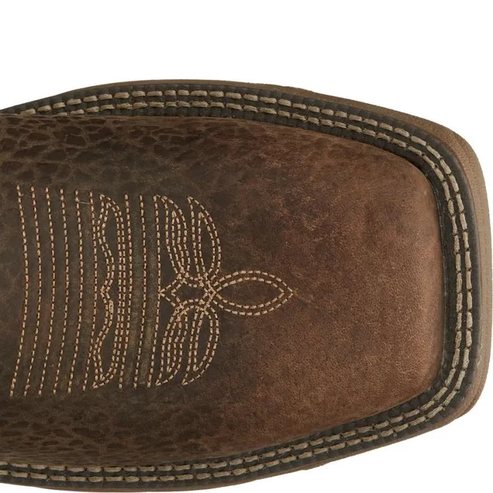 Western Men Justin Boots Rush 11034 Western Work Boot Mocha Brown 040brown041