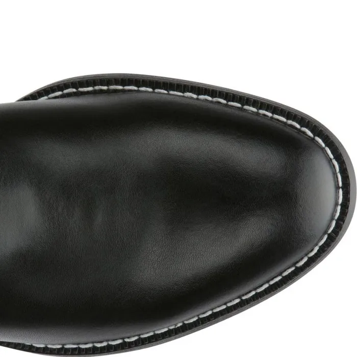 Western Men Justin Boots Temple 10034 Roper Boot Black