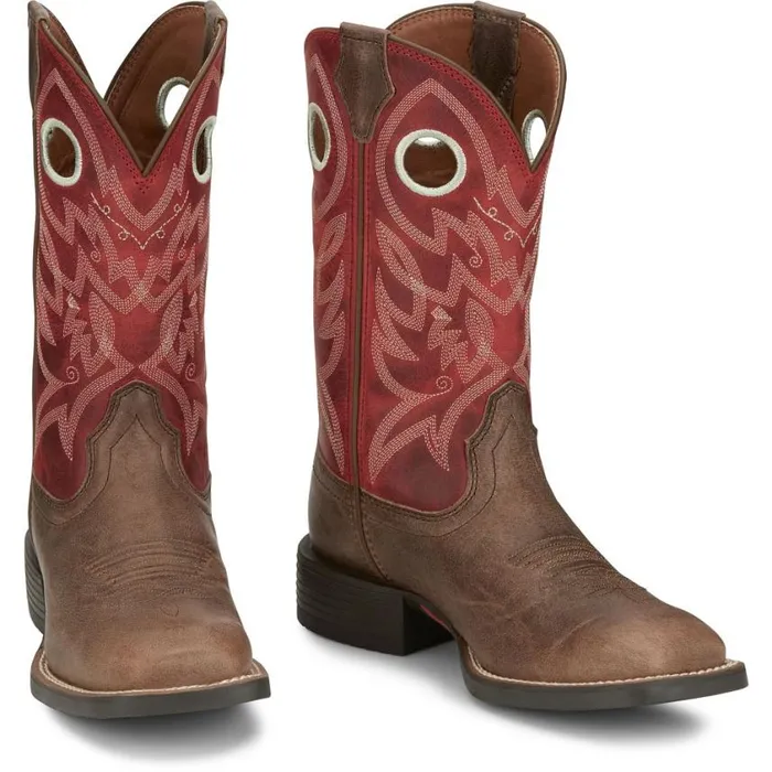 Western Women Justin Boots Liberty 11 Western Boot River Stone Grey 040brown041 Western Women Justin Boots Liberty 11 Western Boot River Stone Grey 040brown041