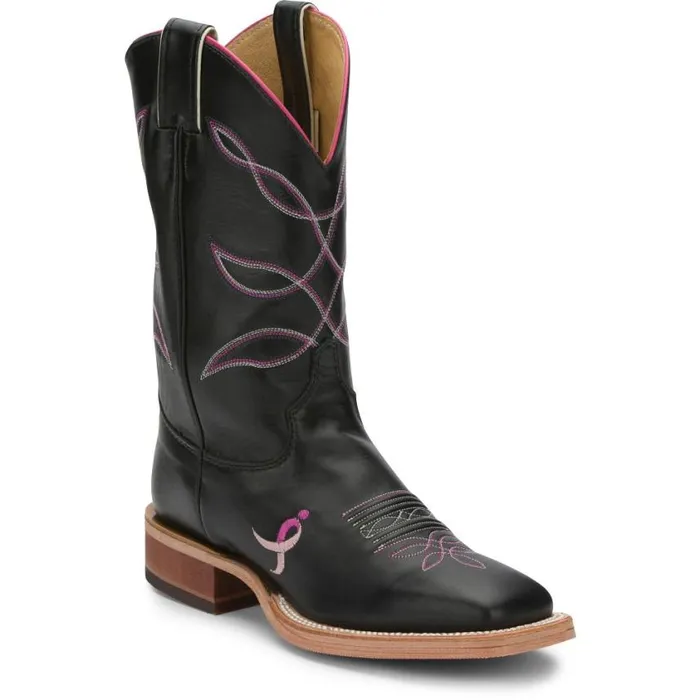 Western Women Justin Boots Lori 11034 Womens Boot Royal Black 040black041