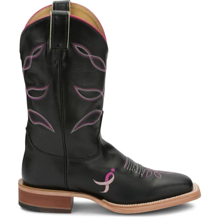 Western Women Justin Boots Lori 11034 Womens Boot Royal Black 040black041