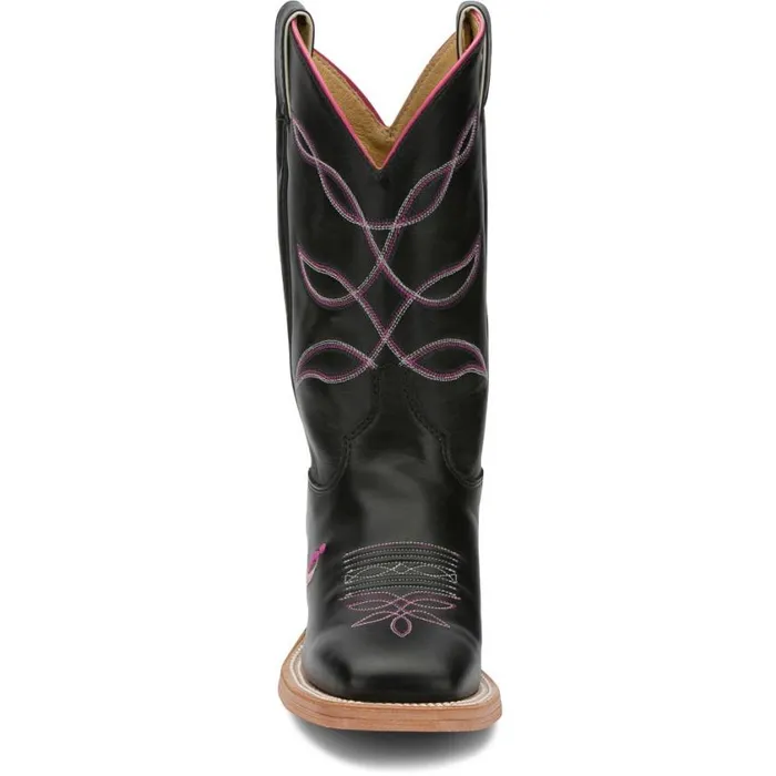 Western Women Justin Boots Lori 11034 Womens Boot Royal Black 040black041
