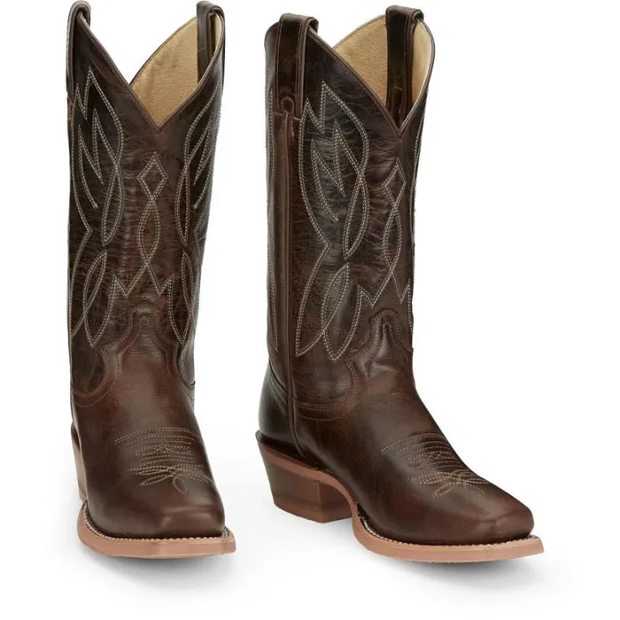 Western Women Justin Boots Mayberry 12034 Western Boot Umber 040brown041