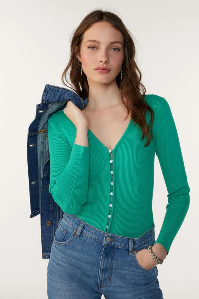 WilamLongSleeve Cardigan Clothing Baandsh Sweaters and Cardigans