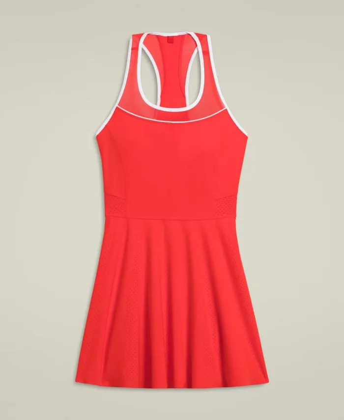Wilson Dresses Women Tour Perforated Dress 8211 Infrared