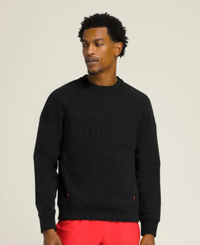 Wilson Outerwear Men Millennium Crewneck 8211 Black