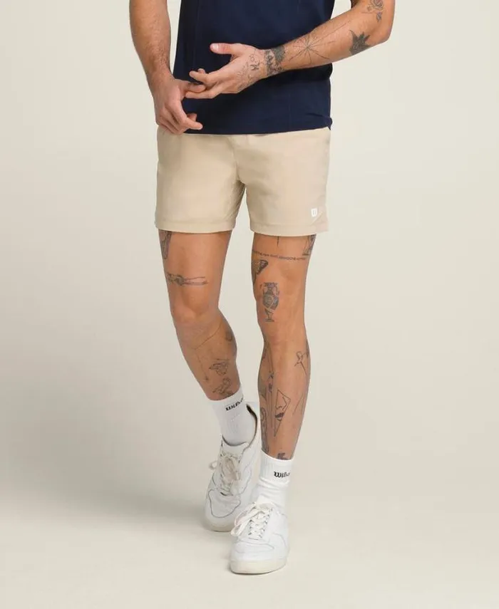 Wilson Shorts Men Tennis Volley Short 8211 Safari