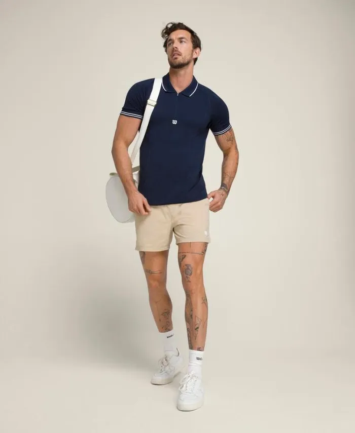 Wilson Shorts Men Tennis Volley Short 8211 Safari Wilson Shorts Men Tennis Volley Short 8211 Safari