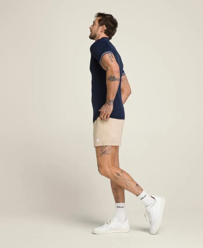 Wilson Shorts Men Tennis Volley Short 8211 Safari Wilson Shorts Men Tennis Volley Short 8211 Safari