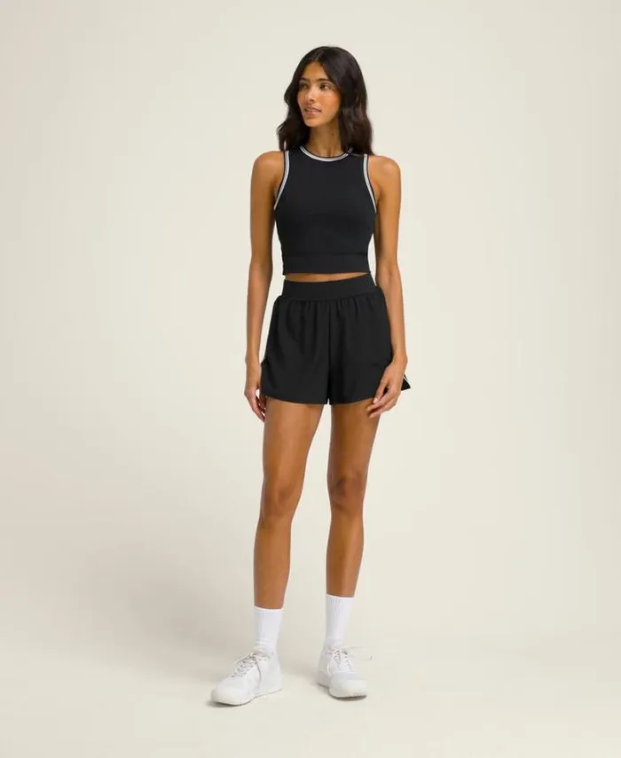 Wilson Shorts Women Backswing Shorts 8211 Black Wilson Shorts Women Backswing Shorts 8211 Black
