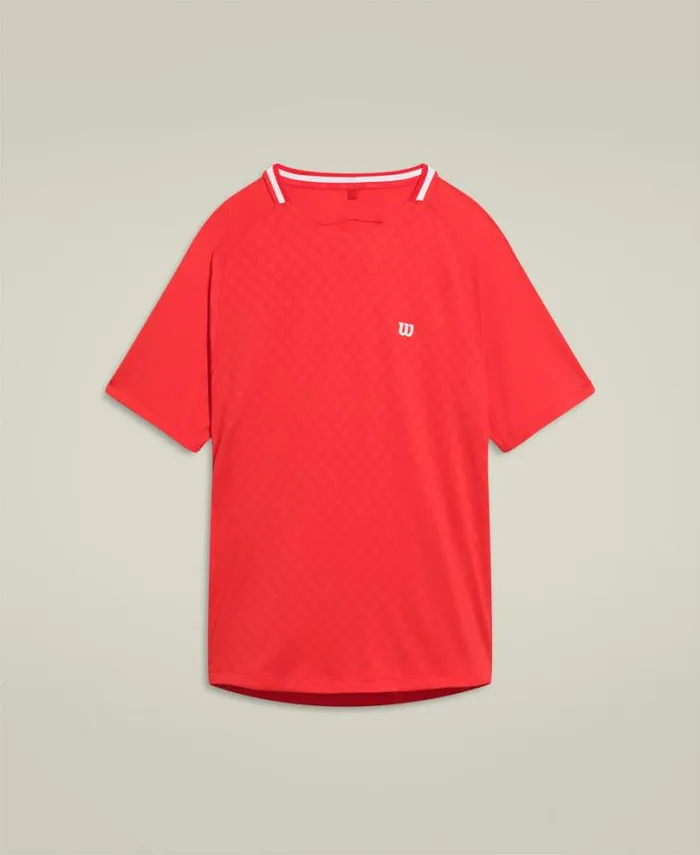 Wilson Tees Men Serve Out Tee 8211 Infrared Wilson Tees Men Serve Out Tee 8211 Infrared