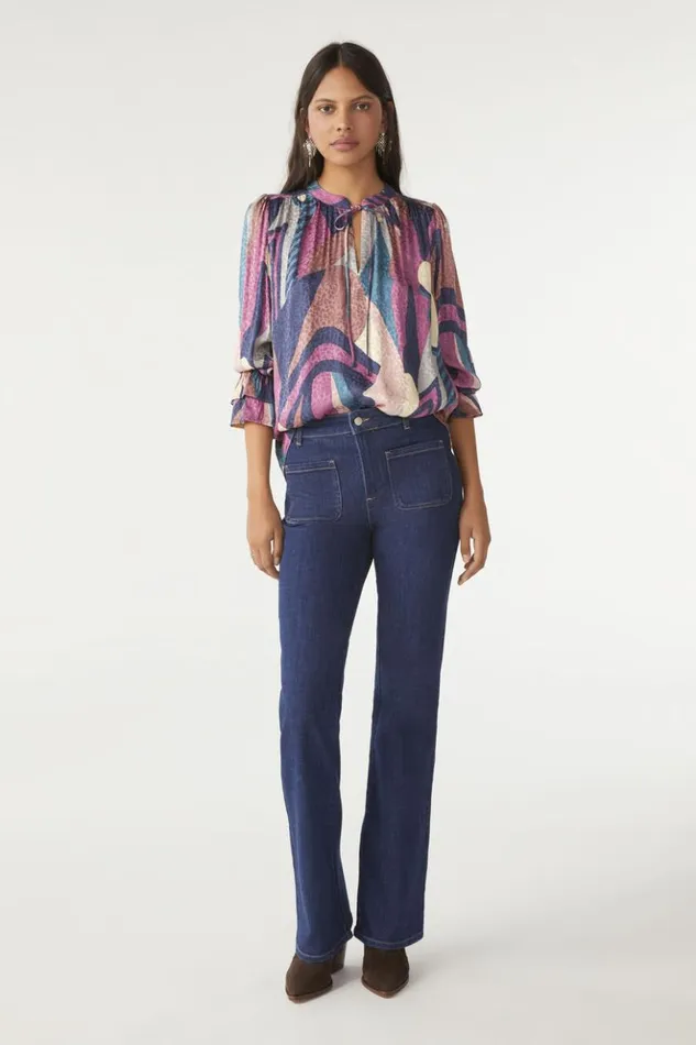 WimLongSleeve Blouse Clothing Baandsh Tops and Shirts