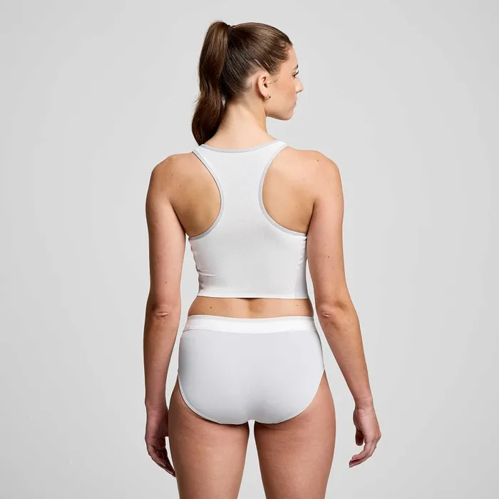 Women8217s Endorphin Crop Top Cloud Women Tops Saucony