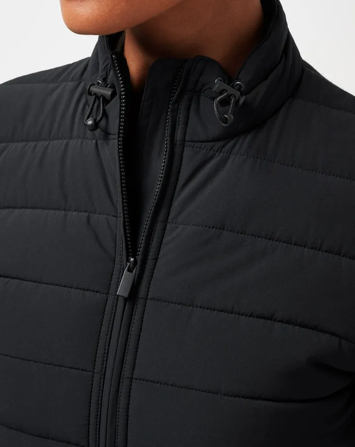 Women Active Tops TravisMathew SKYLOFT SOFT ESPRESSO MARTINI FULL ZIP Heather Black Women Active Tops TravisMathew SKYLOFT SOFT ESPRESSO MARTINI FULL ZIP Heather Black